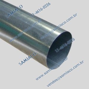 Onde comprar Tubo Redondo Industrial Galvanizado (Metalon Zincado)